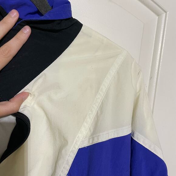 Vintage Tourney Gore-Tex Ladies Windbreaker Jacket Geometric Large - Picture 5 of 14